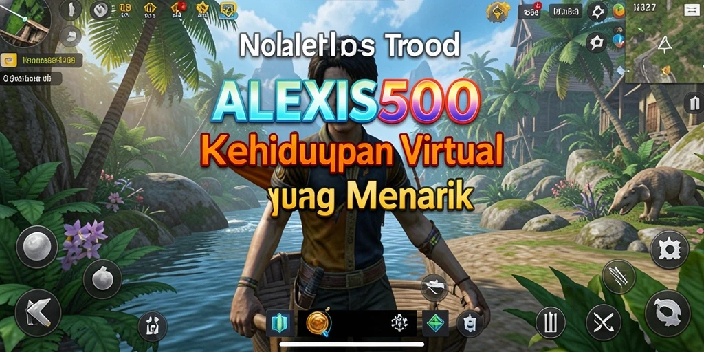 Tampilan menawan dari gameplay ALEXIS500 yang realistis dan interaktif.