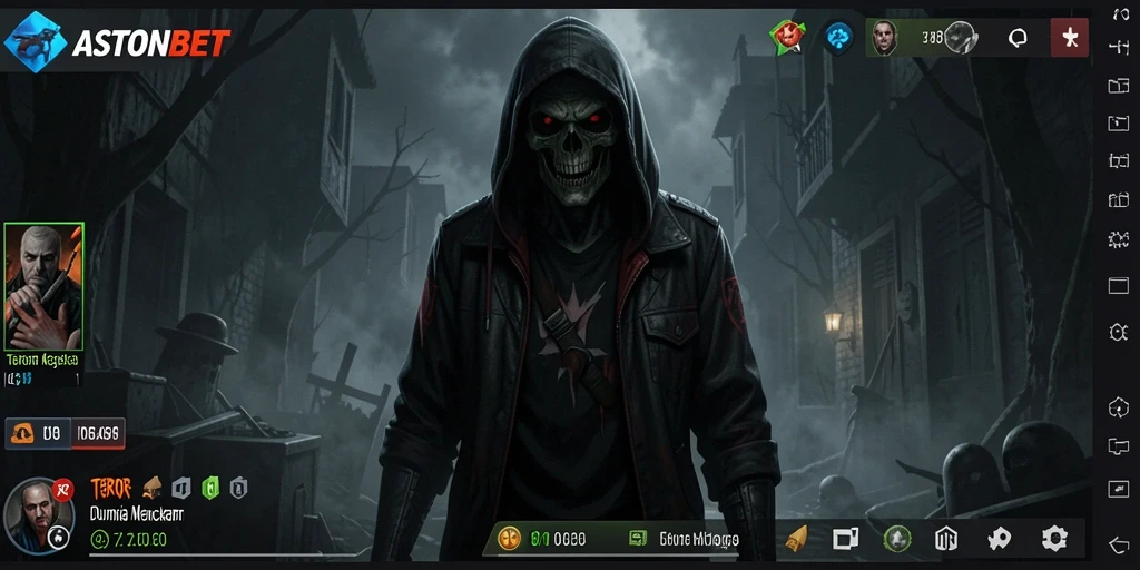 Gameplay menegangkan dengan atmosfer mencekam dari ASTONBET.