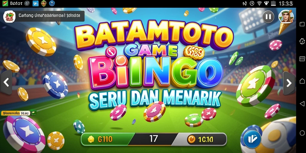 Tampilan menarik gameplay Bingo dalam BATAMTOTO.