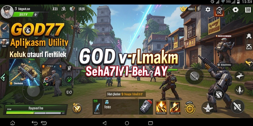 Tampilan antarmuka pengguna aplikasi GOD77 yang efektif dan efisien.