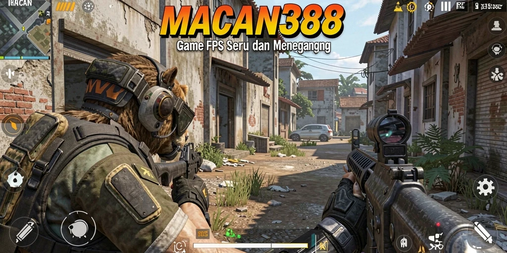Tangkapan layar dari gameplay intens dalam MACAN388.