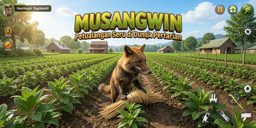 Gameplay seru dengan aktivitas pertanian yang menyenangkan.