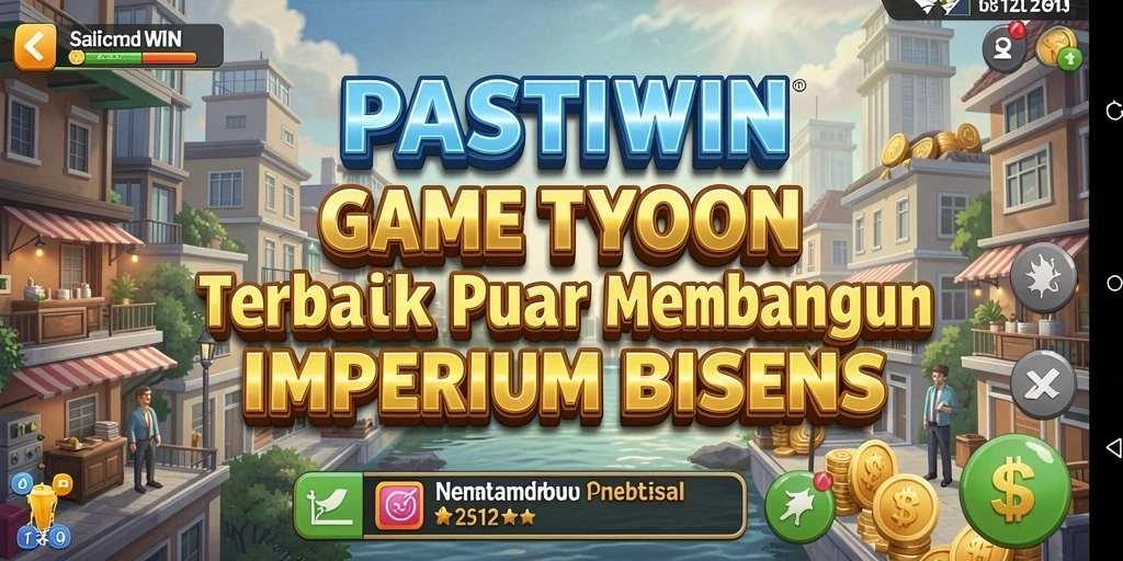 Tampilan menarik dari <strong>PASTIWIN</strong> menampilkan pengalaman gameplay Tycoon yang seru.