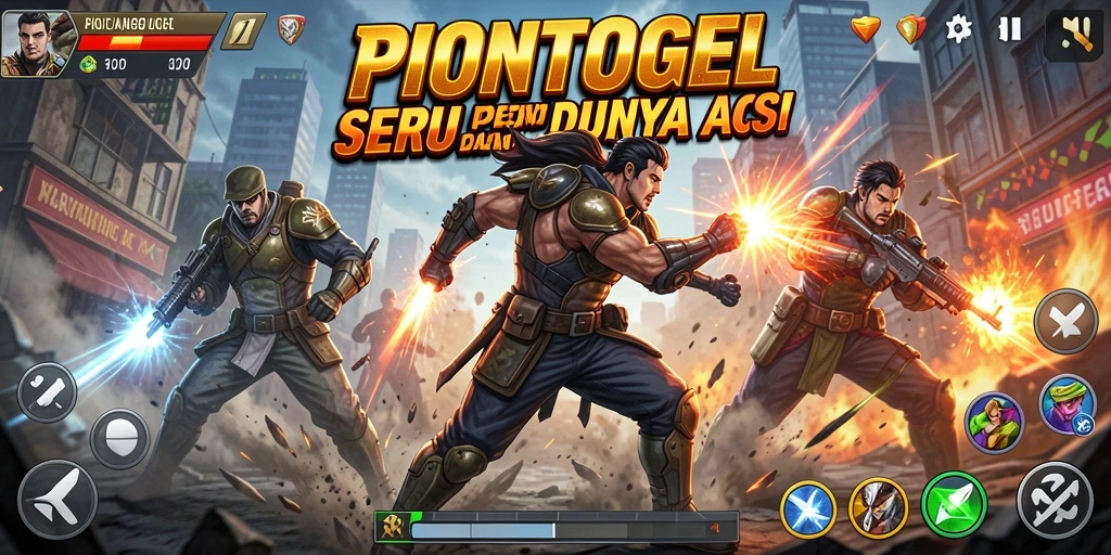 Gameplay PIONTOGEL yang seru dan penuh aksi.