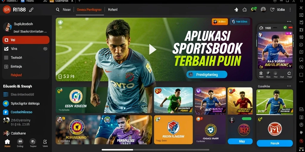 Screenshot RI188 menampilkan permainan taruhan olahraga yang mengasyikkan.