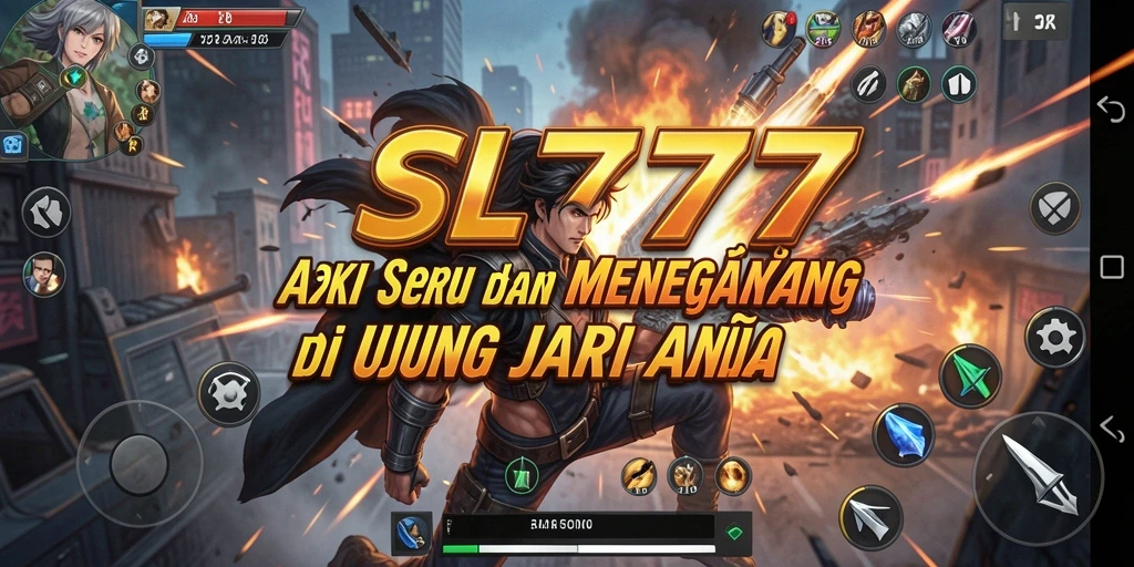 Tangkapan layar gameplay SL777 menunjukkan aksi seru dan pertarungan intens.