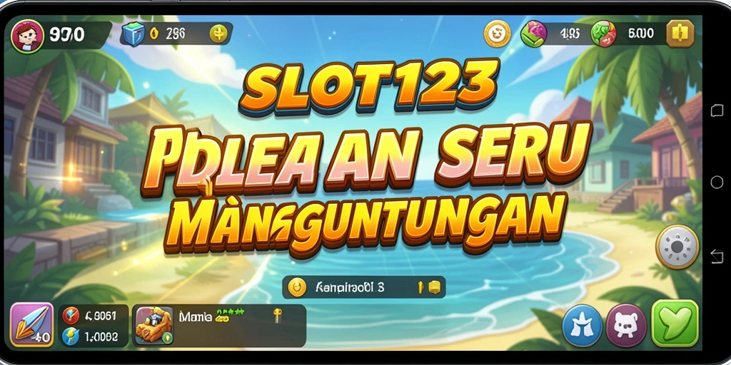 Screenshot SLOT123 menampilkan gameplay menarik dan ketegangan pemutarannya.