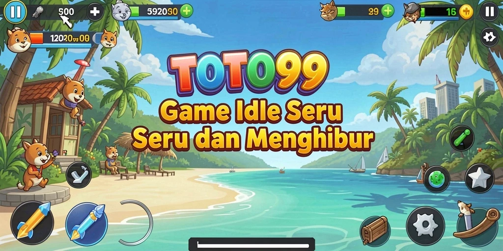Tampilan gameplay TOTO99 yang menarik dan penuh warna.